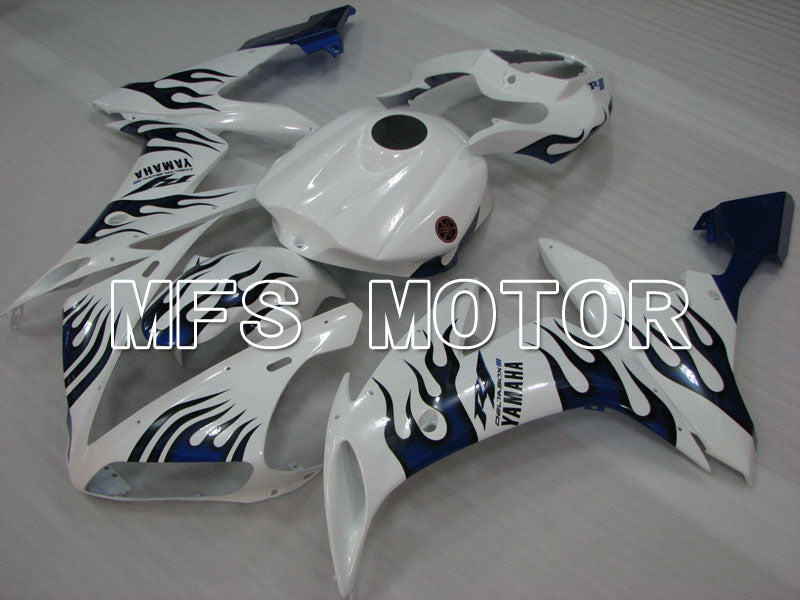 Yamaha YZF-R1 2004-2006 Injection ABS Fairing - Flame - Blue White - MFS3410 - Fairings Kit