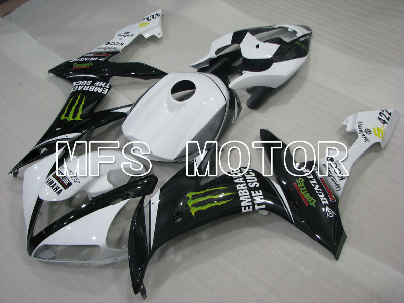 Yamaha YZF-R1 2004-2006 Injection ABS Fairing - Monster - Black White - MFS3419 - Fairings Kit