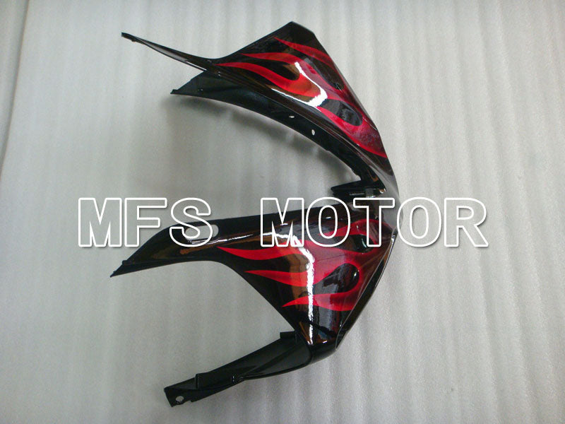Yamaha YZF-R1 2009-2011 Injection ABS Fairing - Flame - Black Red wine color - MFS3450 - Fairings Kit