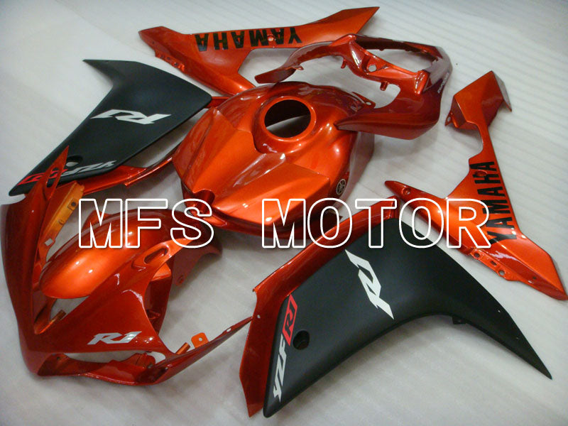 Yamaha YZF-R1 2007-2008 Injection ABS Fairing - Factory Style - Black Orange - MFS3451 - Fairings Kit