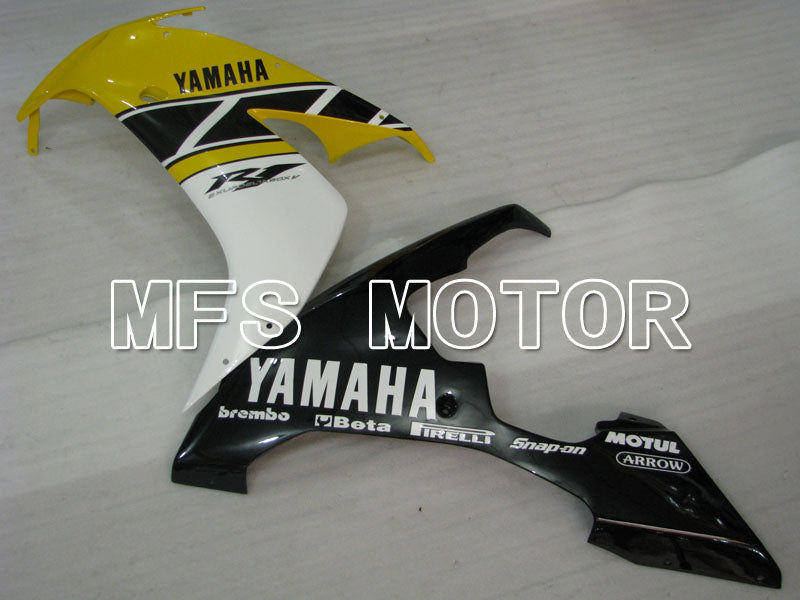 Yamaha YZF-R1 2004-2006 Injection ABS Fairing - MOTUL - Black Yellow - MFS3455 - Fairings Kit