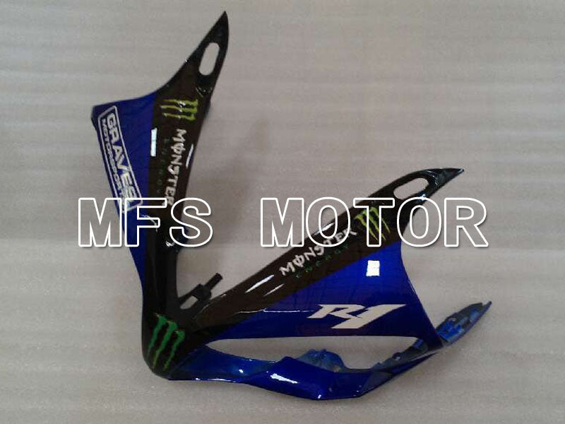 Yamaha YZF-R1 2007-2008 Injection ABS Fairing - Monster - Black Blue - MFS3461 - Fairings Kit