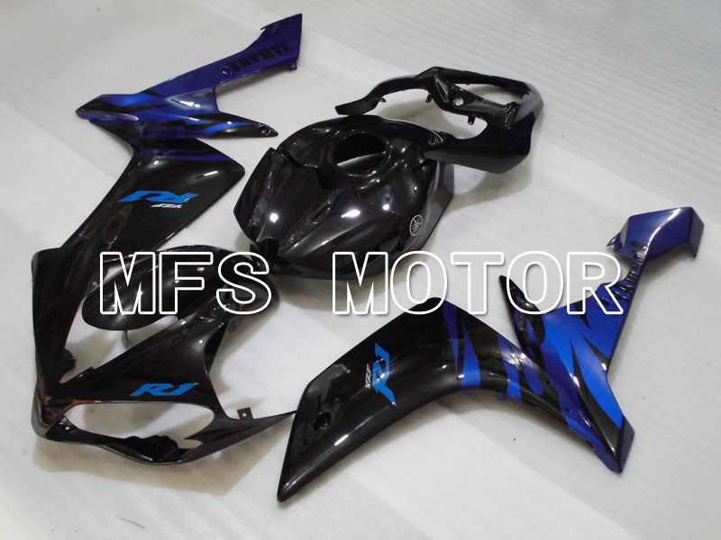 Yamaha YZF-R1 2007-2008 Injection ABS Fairing - Factory Style - Black Blue - MFS3468 - Fairings Kit