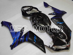 Yamaha YZF-R1 2007-2008 Injection ABS Fairing - Factory Style - Black Blue - MFS3468 - Fairings Kit