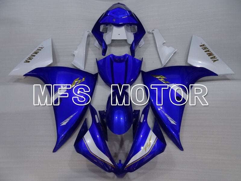 Yamaha YZF-R1 2012-2014 Injection ABS Fairing - Factory Style - White Blue - MFS3473 - Fairings Kit