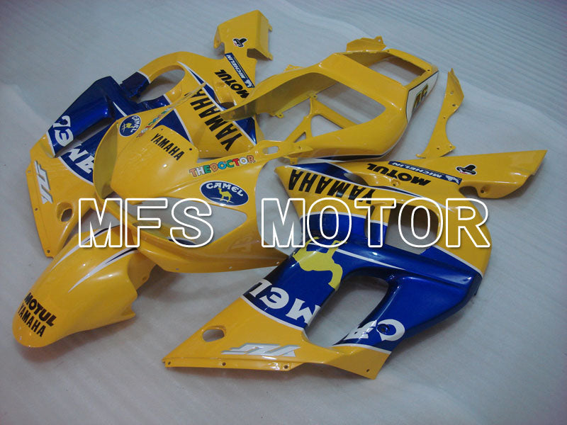 Yamaha YZF-R6 1998-2002 Injection ABS Fairing - Camel - Blue Yellow - MFS3479 - Fairings Kit