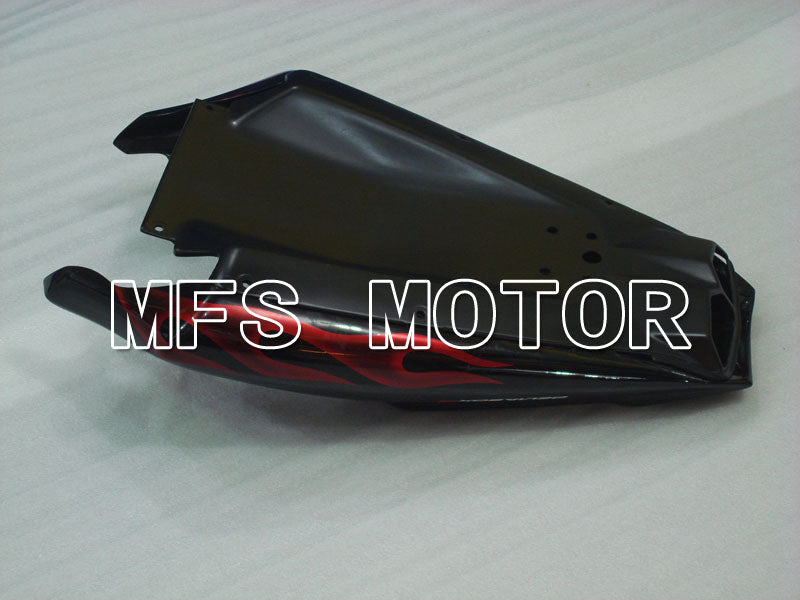 Yamaha YZF-R6 2003-2004 Injection ABS Fairing - Flame - Red wine color Black - MFS3484 - Fairings Kit