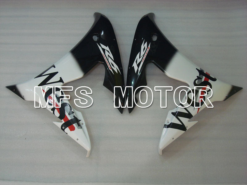 Yamaha YZF-R6 2003-2004 Injection ABS Fairing - West - White Black - MFS3524 - Fairings Kit