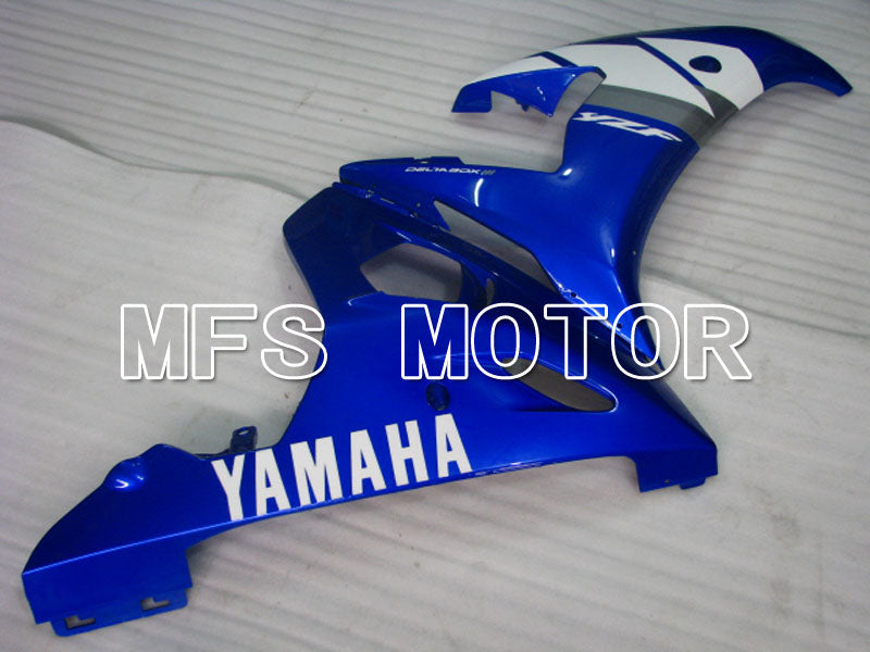 Yamaha YZF-R6 2003-2004 Injection ABS Fairing - Factory Style - Blue White - MFS3532 - Fairings Kit