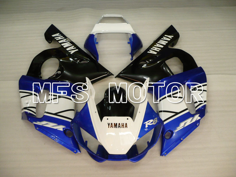 Yamaha YZF-R6 1998-2002 Injection ABS Fairing - Factory Style - Blue White - MFS3536 - Fairings Kit
