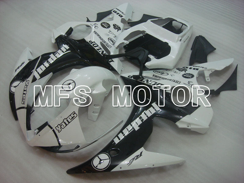 Yamaha YZF-R6 2003-2004 Injection ABS Fairing - Jordan - White Black - MFS3540 - Fairings Kit