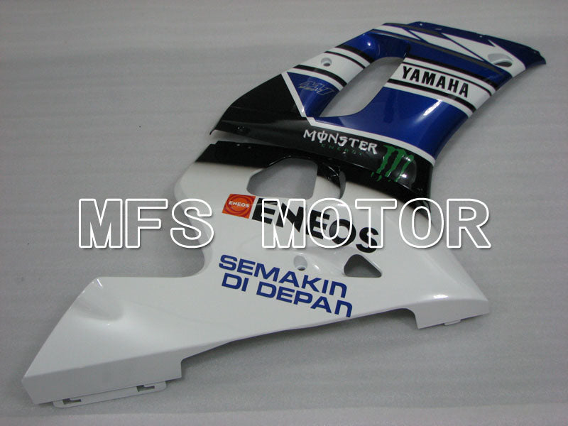 Yamaha YZF-R6 1998-2002 Injection ABS Fairing - Monster - Blue White - MFS3547 - Fairings Kit
