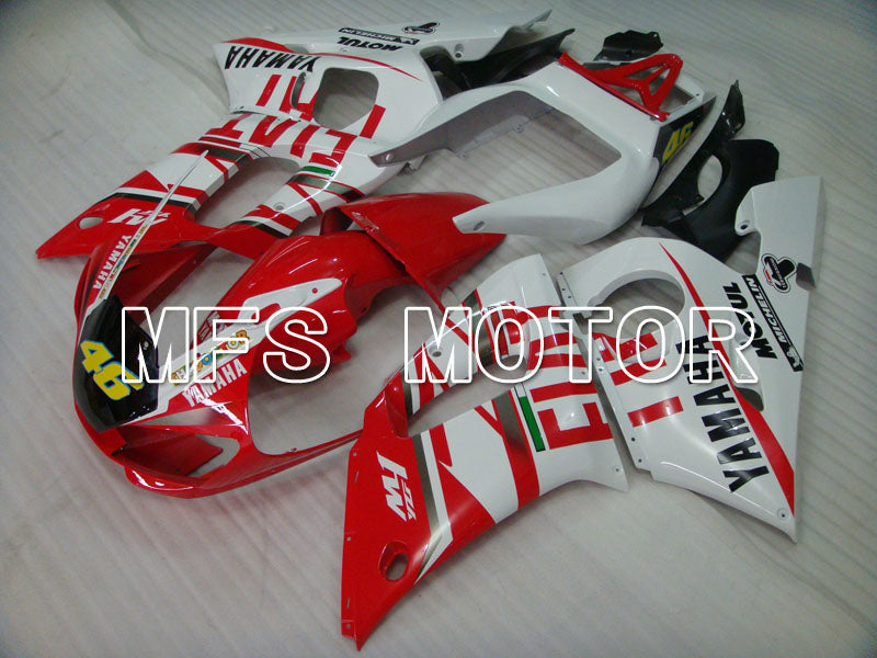 Yamaha YZF-R6 1998-2002 Injection ABS Fairing - FIAT - Red White - MFS3553 - Fairings Kit