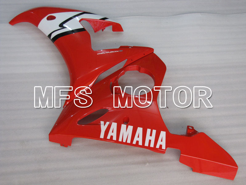 Yamaha YZF-R6 2003-2004 Injection ABS Fairing - Factory Style - Red White - MFS3579 - Fairings Kit