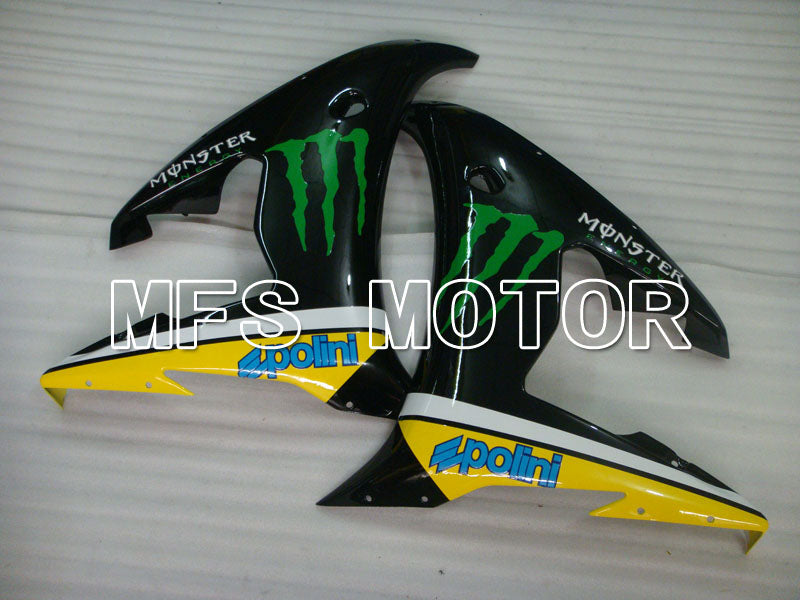 Yamaha YZF-R6 2003-2004 Injection ABS Fairing - Monster - Yellow Black - MFS3582 - Fairings Kit