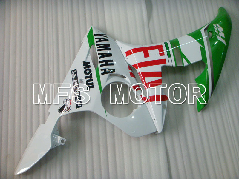 Yamaha YZF-R6 2003-2004 Injection ABS Fairing - FIAT - Green White - MFS3598 - Fairings Kit