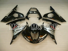 Yamaha YZF-R6 2003-2004 Injection ABS Fairing - Factory Style - Silver Black - MFS3614 - Fairings Kit