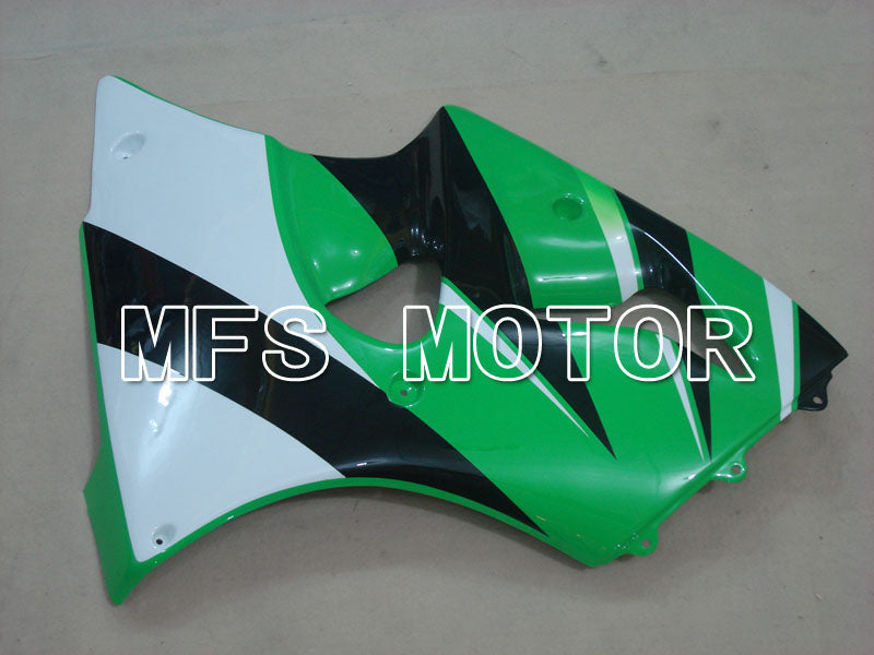 Kawasaki NINJA ZX6R 2000-2002 Injection ABS Fairing - Factory Style - Black Green White - MFS3618 - Fairings Kit