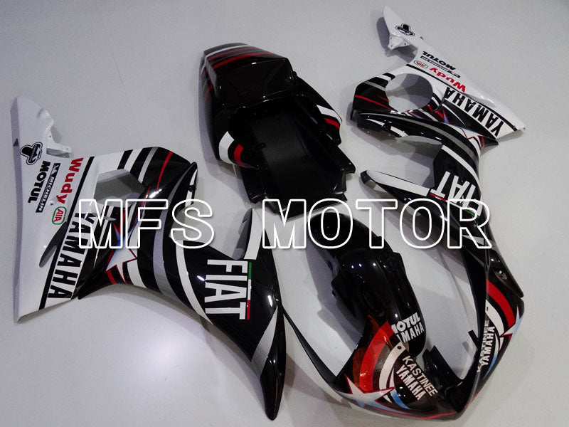 Yamaha YZF-R6 2003-2004 Injection ABS Fairing - FIAT - White Black - MFS3630 - Fairings Kit