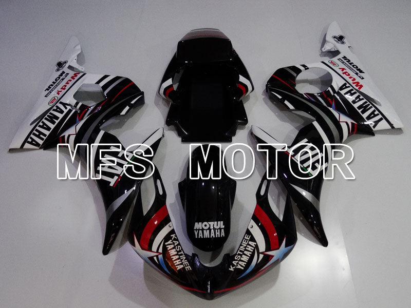 Yamaha YZF-R6 2003-2004 Injection ABS Fairing - FIAT - White Black - MFS3630 - Fairings Kit