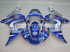Yamaha YZF-R6 2003-2004 Injection ABS Fairing - FIAT - Blue White - MFS3635 - Fairings Kit