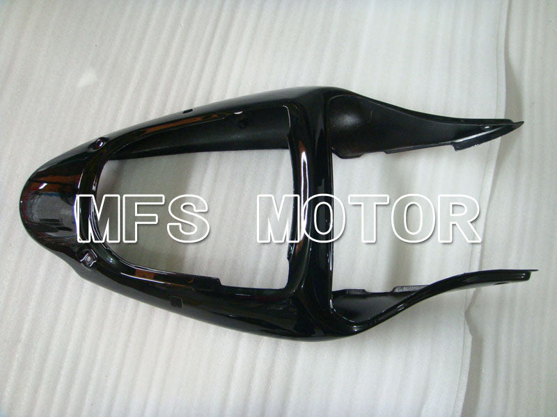 Kawasaki NINJA ZX6R 2000-2002 Injection ABS Fairing - Flame - Black Orange - MFS3639 - Fairings Kit