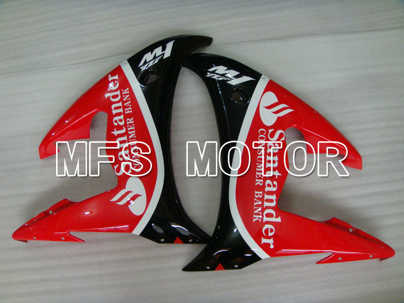 Yamaha YZF-R6 2005 Injection ABS Fairing - Santander - Black Red - MFS3645 - Fairings Kit