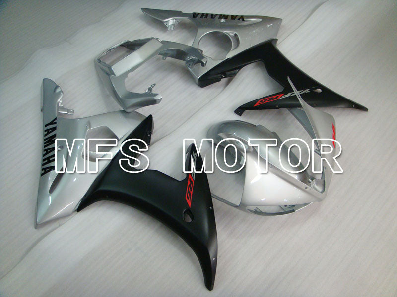 Yamaha YZF-R6 2003-2004 Injection ABS Fairing - Factory Style - Silver Black Matte - MFS3662 - Fairings Kit