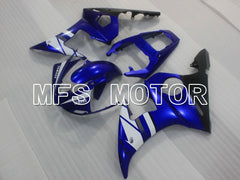 Yamaha YZF-R6 2005 Injection ABS Fairing - Factory Style - Blue White - MFS3674 - Fairings Kit