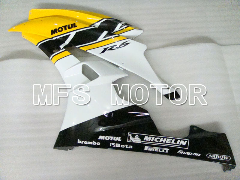 Yamaha YZF-R6 2006-2007 Injection ABS Fairing - MOTUL - Yellow White - MFS3692 - Fairings Kit