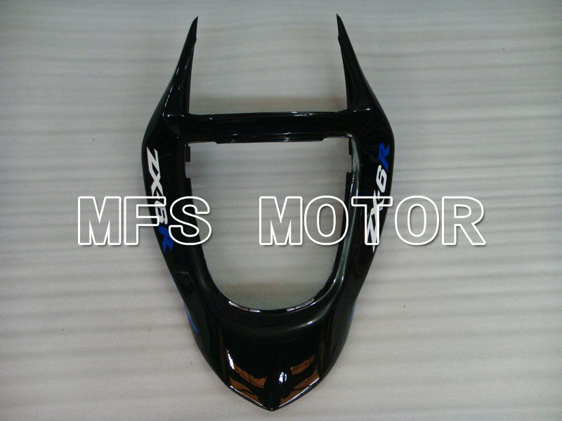 Kawasaki NINJA ZX6R 2003-2004 Injection ABS Fairing - Flame - Black Blue - MFS3710 - Fairings Kit