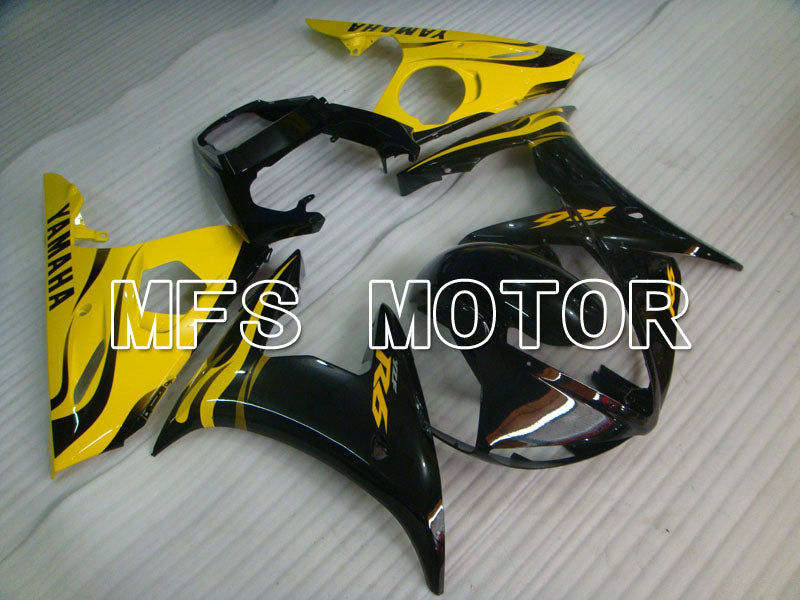 Yamaha YZF-R6 2005 Injection ABS Fairing - Factory Style - Yellow Black - MFS3711 - Fairings Kit