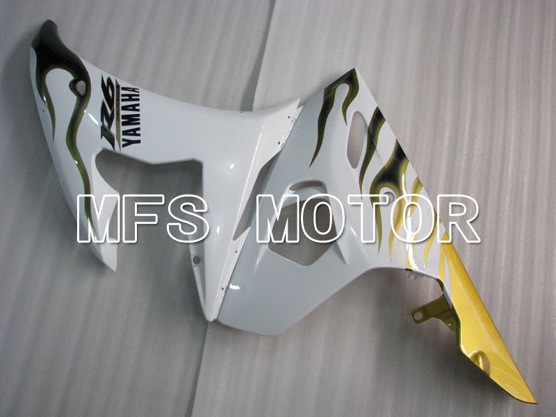 Yamaha YZF-R6 2005 Injection ABS Fairing - Flame - Gold White - MFS3714 - Fairings Kit