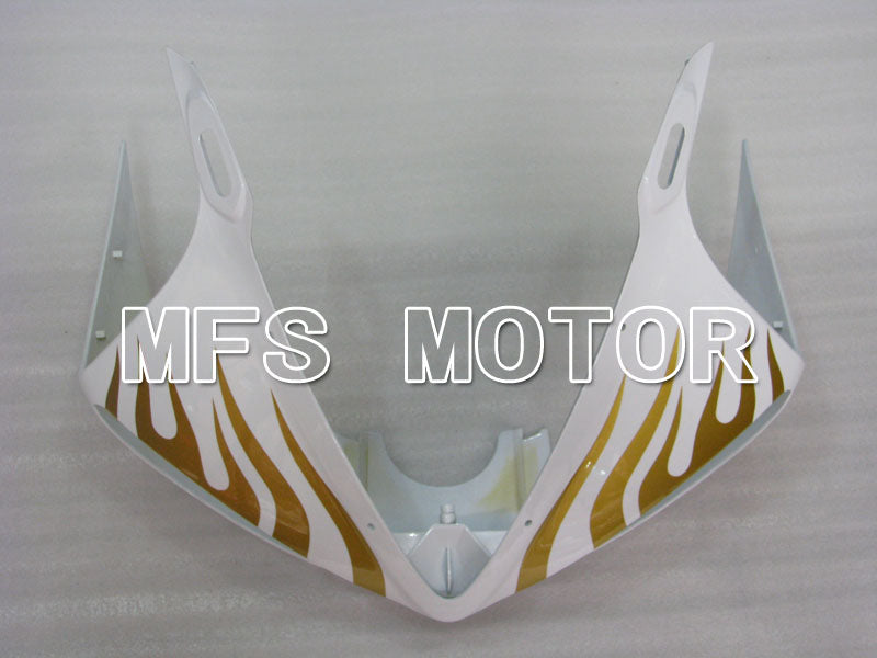 Yamaha YZF-R6 2005 Injection ABS Fairing - Flame - Gold White - MFS3714 - Fairings Kit