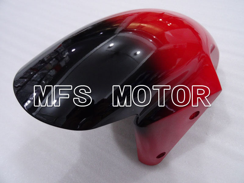 Kawasaki NINJA ZX6R 2003-2004 Injection ABS Fairing - Factory Style - Black Red - MFS3727 - Fairings Kit