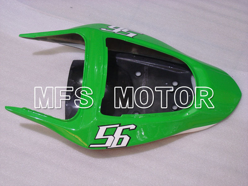 Kawasaki NINJA ZX6R 2003-2004 Injection ABS Fairing - Factory Style - Black Green - MFS3739 - Fairings Kit