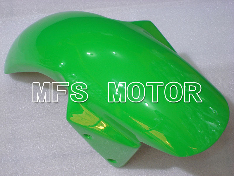 Kawasaki NINJA ZX6R 2003-2004 Injection ABS Fairing - Factory Style - Black Green - MFS3739 - Fairings Kit