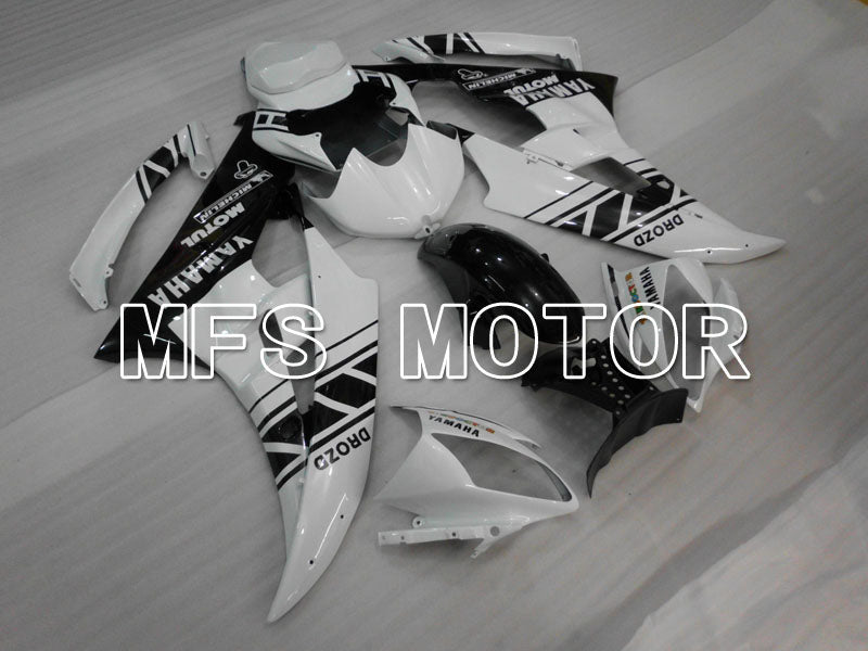 Yamaha YZF-R6 2006-2007 Injection ABS Fairing - Others - Black White - MFS3748 - Fairings Kit