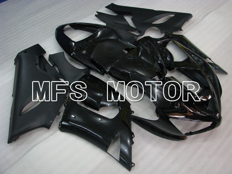 Kawasaki NINJA ZX6R 2005-2006 Injection ABS Fairing - Factory Style - Black - MFS3749 - Fairings Kit