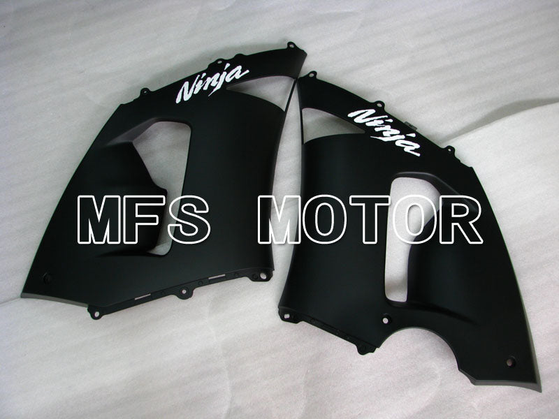 Kawasaki NINJA ZX6R 2005-2006 Injection ABS Fairing - Factory Style - Black Matte - MFS3753 - Fairings Kit