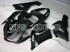 Kawasaki NINJA ZX6R 2005-2006 Injection ABS Fairing - Factory Style - Black Matte - MFS3753 - Fairings Kit