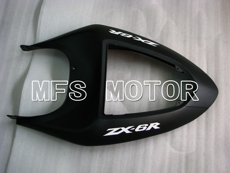 Kawasaki NINJA ZX6R 2005-2006 Injection ABS Fairing - Factory Style - Black Matte - MFS3753 - Fairings Kit