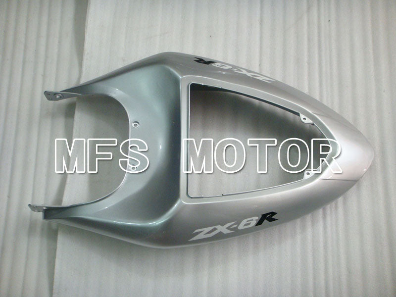 Kawasaki NINJA ZX6R 2005-2006 Injection ABS Fairing - Factory Style - Silver - MFS3755 - Fairings Kit