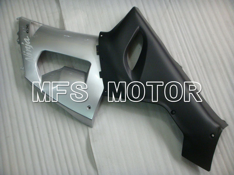 Kawasaki NINJA ZX6R 2005-2006 Injection ABS Fairing - Factory Style - Silver - MFS3755 - Fairings Kit