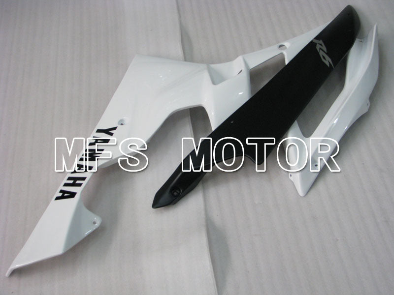 Yamaha YZF-R6 2006-2007 Injection ABS Fairing - Factory Style - White Black Matte - MFS3756 - Fairings Kit