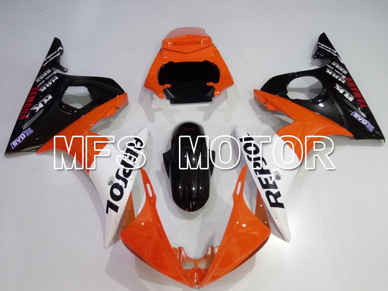 Yamaha YZF-R6 2005 Injection ABS Fairing - Repsol - Orange White - MFS3757 - Fairings Kit