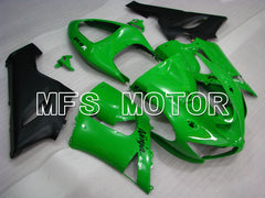 Kawasaki NINJA ZX6R 2005-2006 Injection ABS Fairing - Factory Style - Green - MFS3762 - Fairings Kit
