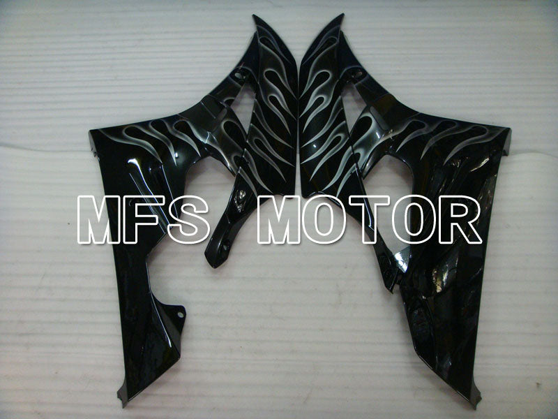 Yamaha YZF-R6 2006-2007 Injection ABS Fairing - Flame - White Black - MFS3767 - Fairings Kit
