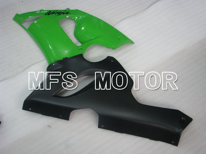 Kawasaki NINJA ZX6R 2005-2006 Injection ABS Fairing - Factory Style - Green - MFS3768 - Fairings Kit
