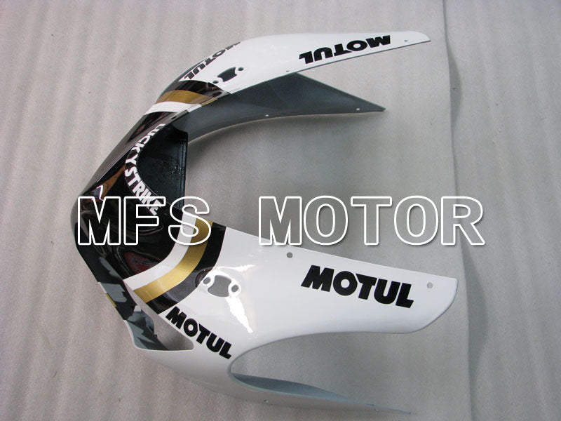 Kawasaki NINJA ZX6R 2005-2006 Injection ABS Fairing - Lucky Strike - Black White - MFS3773 - Fairings Kit